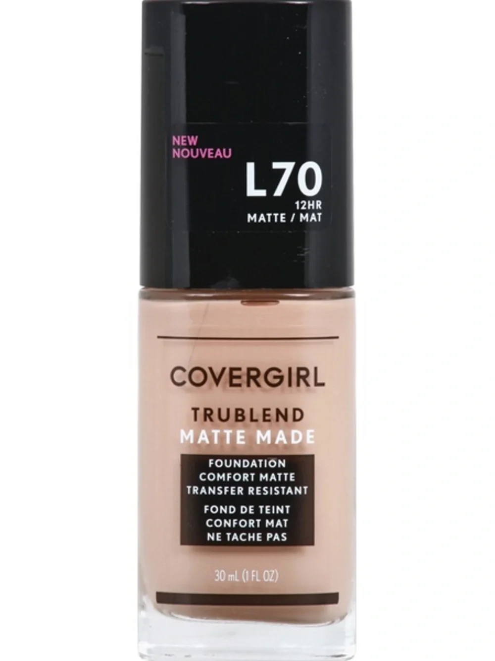 COVERGIRL TruBlend Matte Made Liquid Foundation, Natural Ivory